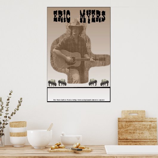 Eric's Shows Poster (Keuken)