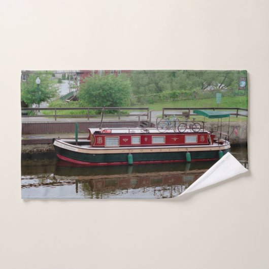 Erie Canal boot towel set Bad Handdoek (Handdoek)