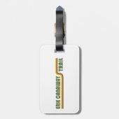 Erie Canalway Trail Bagagelabel (Achterkant verticaal)