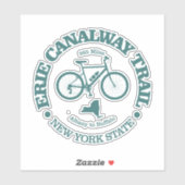 Erie Canalway Trail (fietsen) Sticker (Vel)