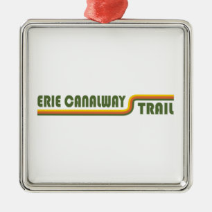 Erie Canalway Trail Metalen Ornament