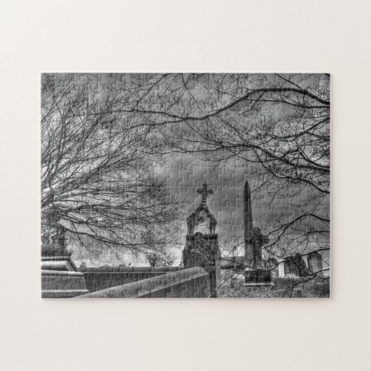 erie graveyard legpuzzel (Horizontaal)