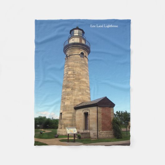 Erie Land Lighthouse polaire couverture (Devant)