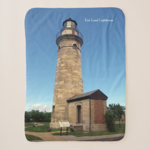 Erie Land Lighthouse Sherpa-deken Sherpa Deken