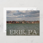 Erie PA briefkaart (Voorkant / Achterkant)