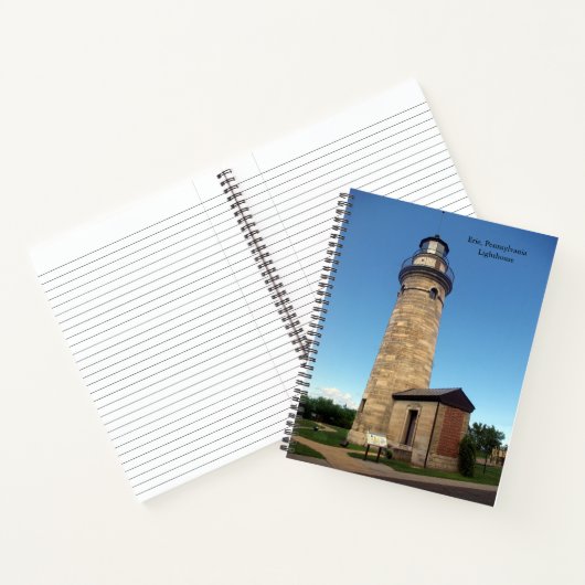 Erie, Pennsylvania Lighthouse notebook Notitieboek (Binnen)