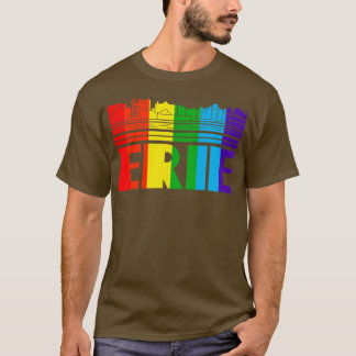 Erie Pride Erie LGBT Geschenk LGBTQ Supporter T-sh T-shirt