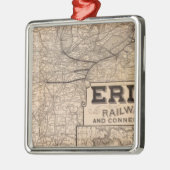 Erie Railway and connections Metalen Ornament (Links)