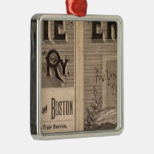 Erie Railway Metalen Ornament (Rechts)