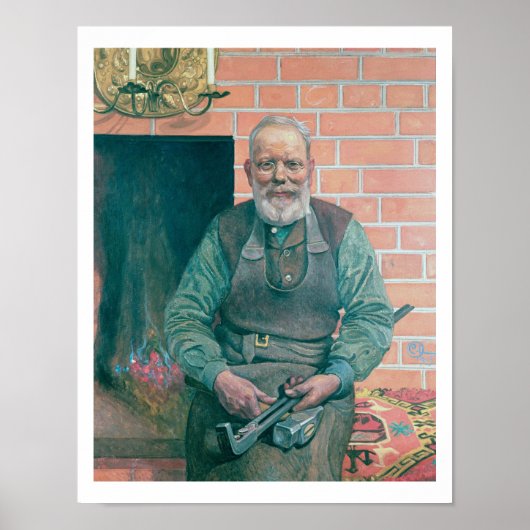 Erik Erikson, de Blacksmith Poster (Voorkant)