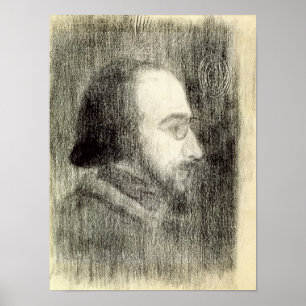 Erik Satie c.1886 Poster