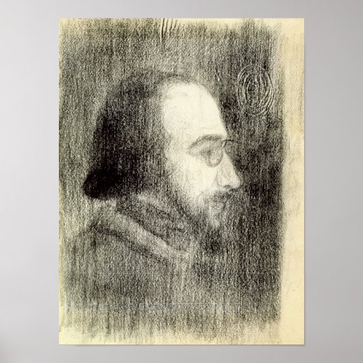 Erik Satie c.1886 Poster (Voorkant)