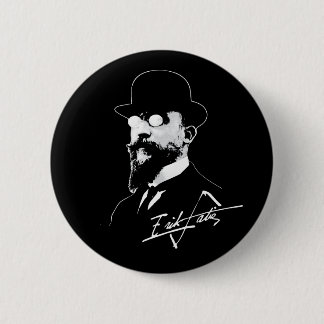 Erik Satie Ronde Button 5,7 Cm