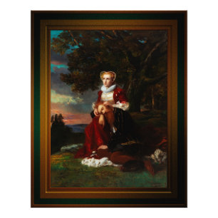 Erik XIV en Karin Månsdotter Foto Afdruk