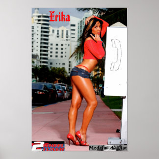 Erika - Finalist voor 2Wheel Tuner Poster