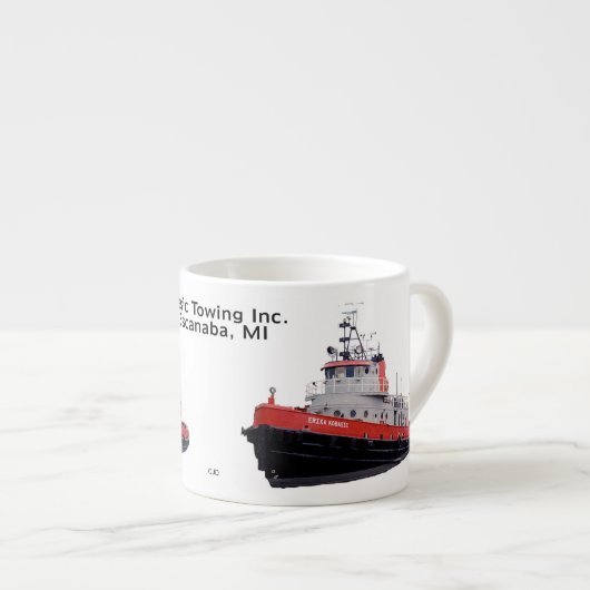 Erika Kobasic Base remorque découpe espresso mug (Devant droit)