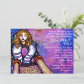 Erikas Invitation avec hébreu (Debout devant)