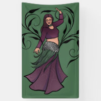 Erin Belly Dancer Burgundy Bellydans