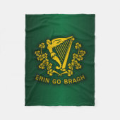 Erin Go Bragh 2 Fleece Deken (Voorkant)