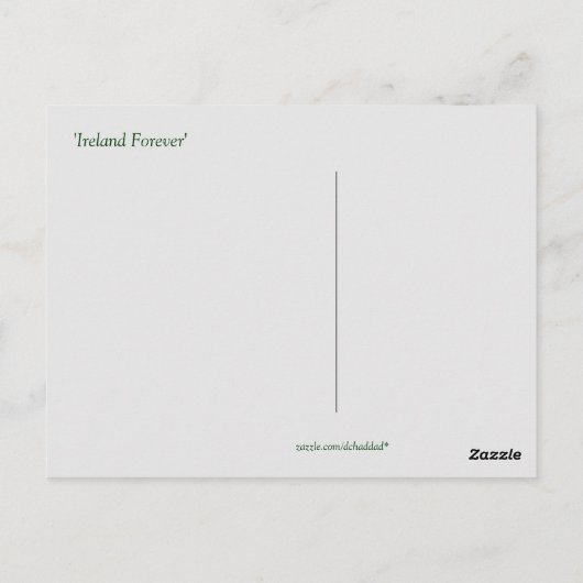 Erin Go Bragh - Briefkaart (Achterkant)