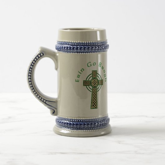 Erin Go Bragh Celtic Beer Stein Bierpul (Links)
