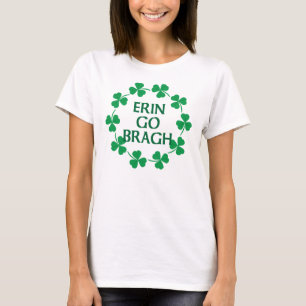 Erin Go Bragh Circle of Shamrocks T-shirt