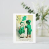 Erin Go Bragh Couple regardant Irlande Carte (Debout devant)