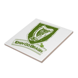 Erin go Bragh (Harp Grn) Tegeltje