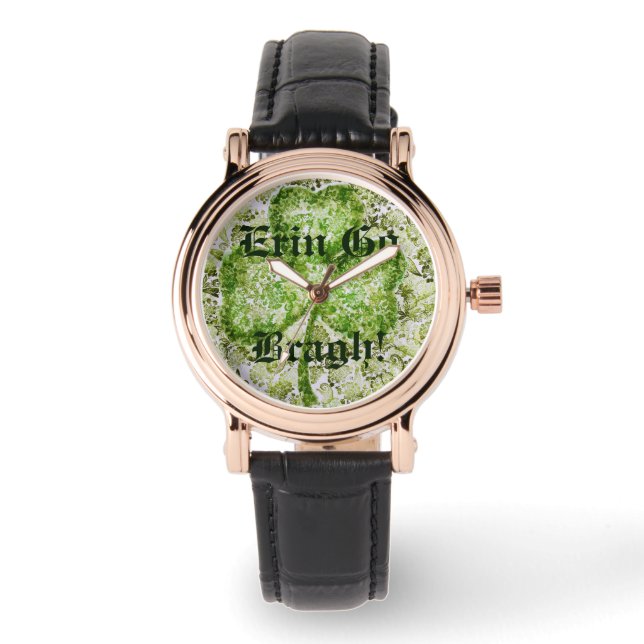 Erin Go Bragh! Horloge (Voorkant)
