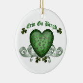 Erin go bragh Iers hart ornament (Rechts)