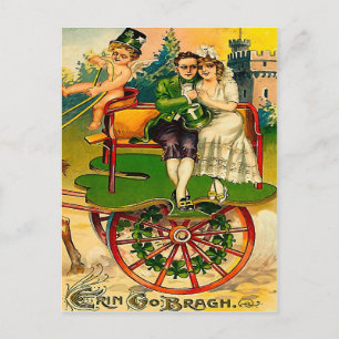 Erin Go Bragh - Iers koppel St. Patrick's Day Briefkaart