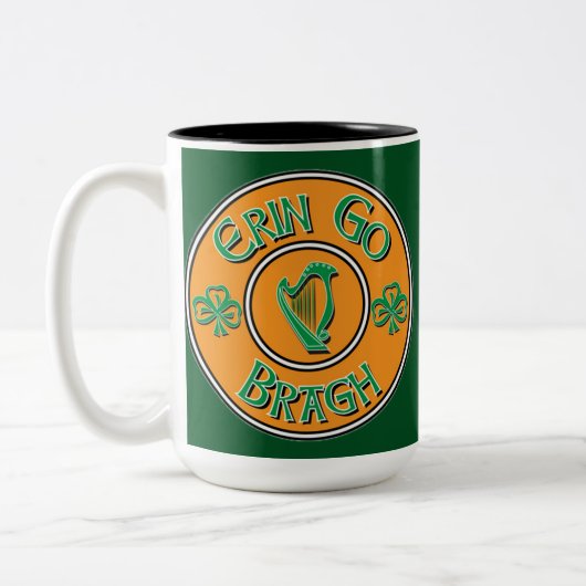 Erin Go Bragh Irish Logo Mug (Gauche)
