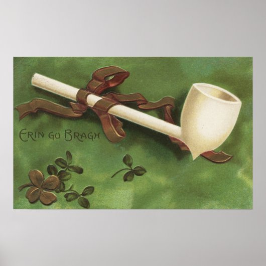 Erin Go Bragh, Ivory Pipe Poster (Voorkant)