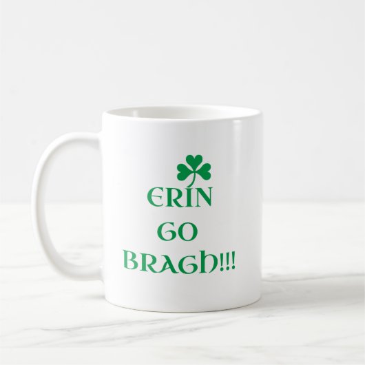 "ERIN GO BRAGH" Mug (Gauche)