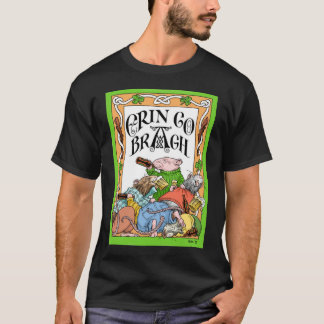 Erin Go Bragh zwart T-shirt