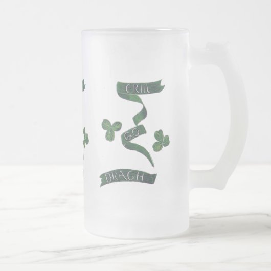 Erin Go Braugh Clover - Mug (Droit)