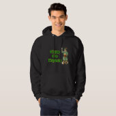 Erin Go Braugh Funny Irish Toast Gezegde Hoodie (Voorkant volledig)