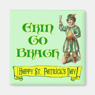Erin Go Braugh Happy St. Patrick's Day Gezegde Magneet