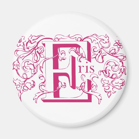 Eris Fuchsia magneet (Voorkant)