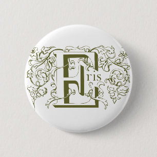 Eris Green-knop Ronde Button 5,7 Cm