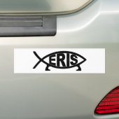 Eris visy bumpersticker (Op auto)