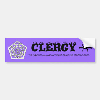 Erisian Clergy Bumpersticker
