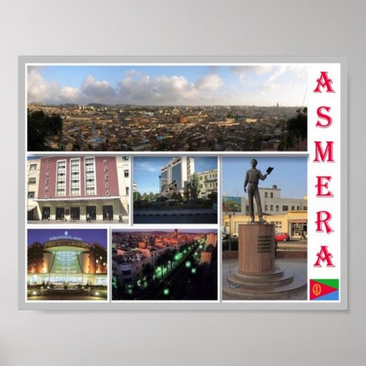 Eritrea - Asmar - Poster (Voorkant)