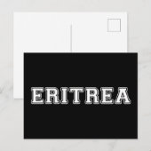 Eritrea Briefkaart (Voorkant / Achterkant)