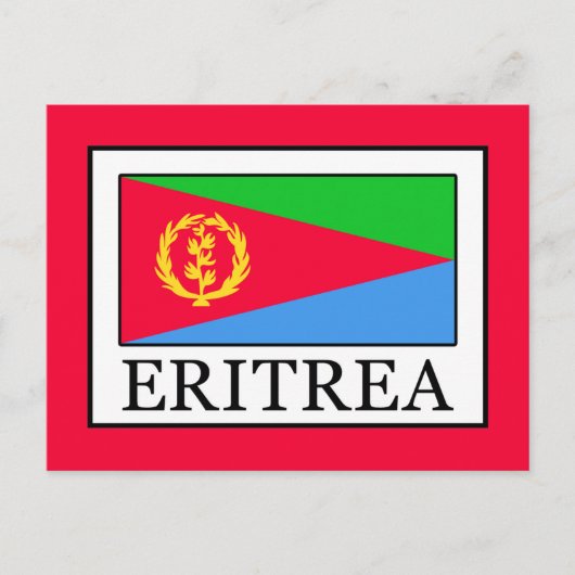 Eritrea Briefkaart (Voorkant)