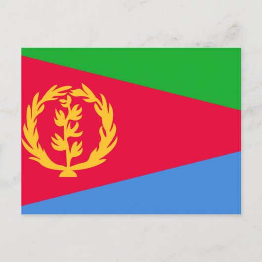 eritrea briefkaart (Voorkant)
