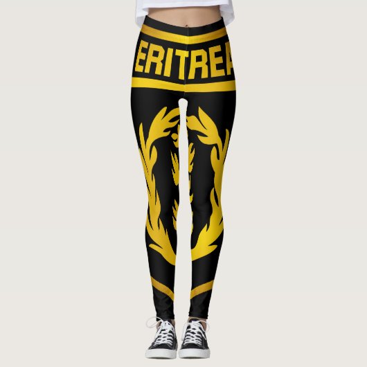 Eritrea Emblem Leggings (Voorkant)
