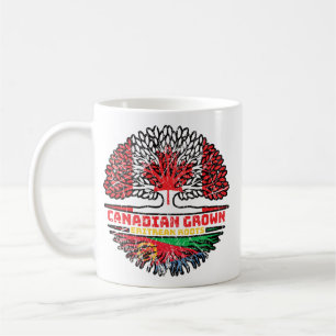Eritrea Eritrees Canadese Canada Tree Roots Flag Koffiemok