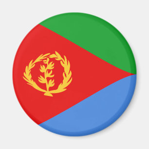 Eritrea Fisheye Vlag Magneet