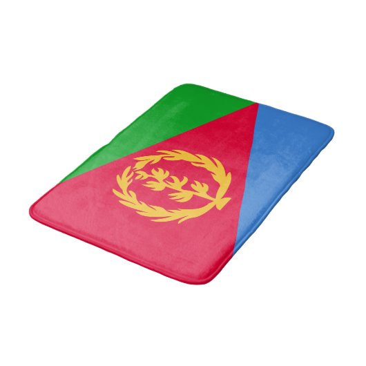 Eritrea Flag Badmat (Gekanteld)